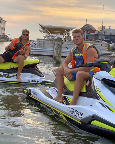 Bayside Jet Ski guides are on the water with you the entire ride!
